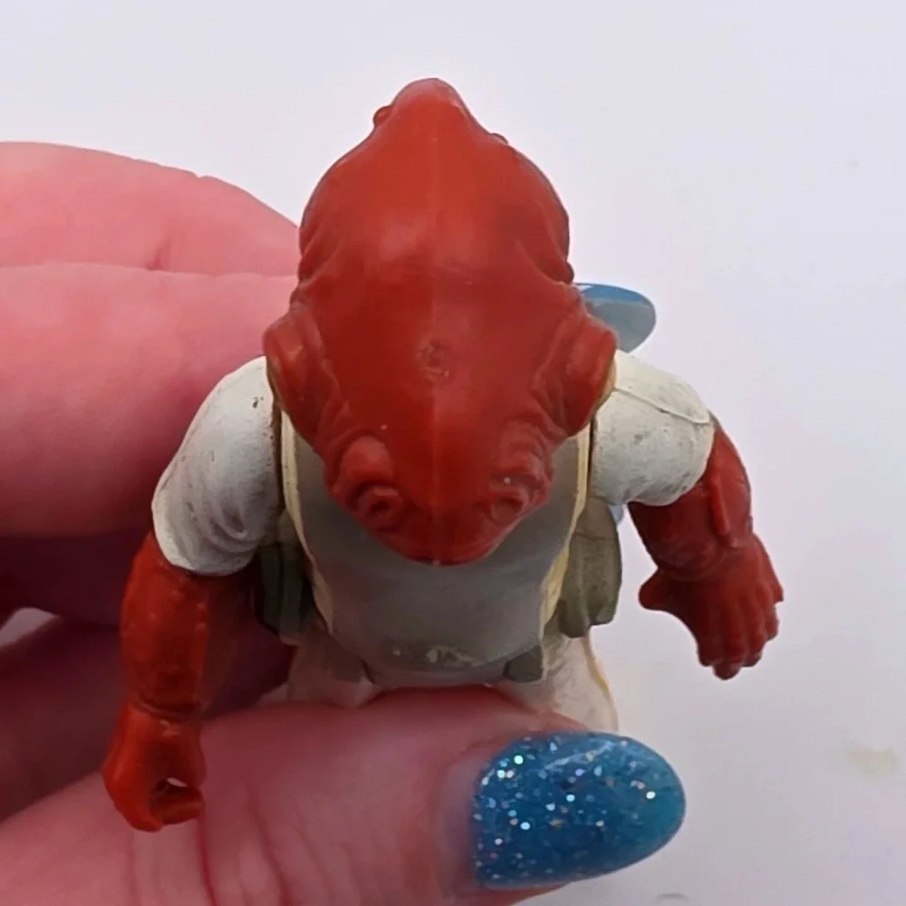 Kenner Admiral Ackbar Action Figure 3.75in White/Red Fair 1982 Star Wars LFL